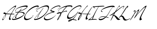 La gratesa Italic Font UPPERCASE