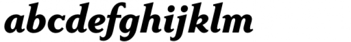 LaFarge Bold Italic Font LOWERCASE