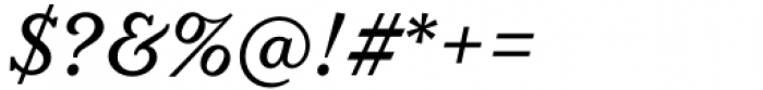 LaFarge Medium Italic Font OTHER CHARS