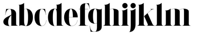 LaRuja Black Font LOWERCASE