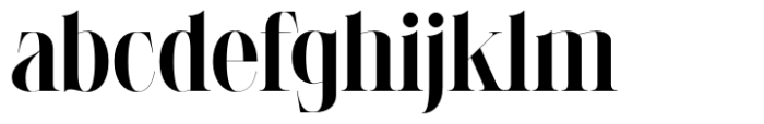 LaRuja Bold Font LOWERCASE