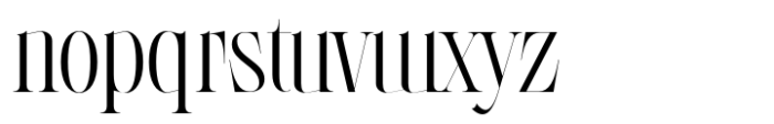 LaRuja Light Font LOWERCASE