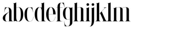 LaRuja Medium Font LOWERCASE