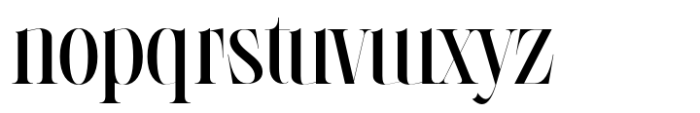 LaRuja Medium Font LOWERCASE