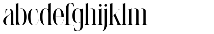 LaRuja Regular Font LOWERCASE