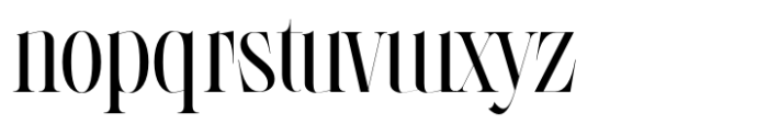 LaRuja Regular Font LOWERCASE