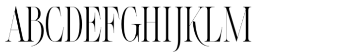 LaRuja Ultra Light Font UPPERCASE