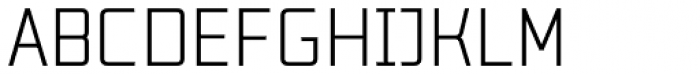 Lab Sans Pro Light Font UPPERCASE