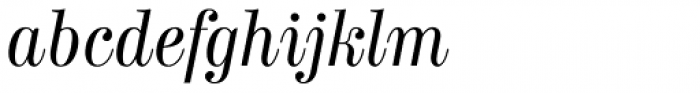 Labernia Book Italic Font LOWERCASE