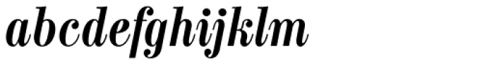 Labernia Condensed Demi Bold Italic Font LOWERCASE