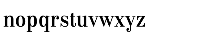 Labernia Condensed Demi Bold Font LOWERCASE