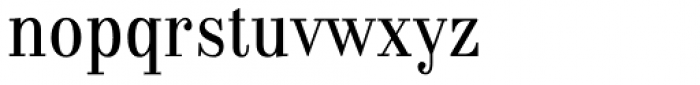 Labernia Condensed Regular Font LOWERCASE