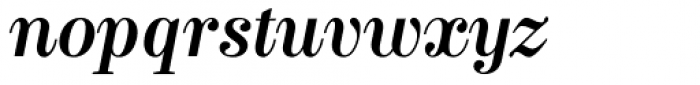 Labernia Demi Bold Italic Font LOWERCASE
