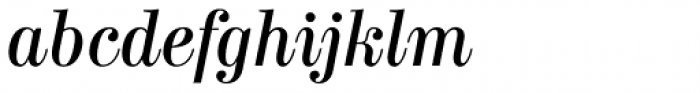 Labernia Regular Italic Font LOWERCASE