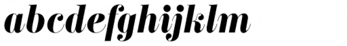 Labernia TitCond Black Italic Font LOWERCASE