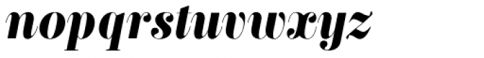 Labernia TitCond Black Italic Font LOWERCASE