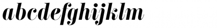 Labernia TitCond Bold Italic Font LOWERCASE