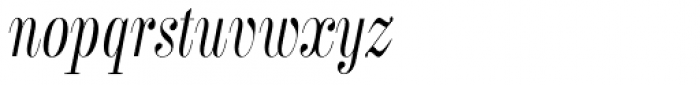 Labernia TitCond Light Italic Font LOWERCASE