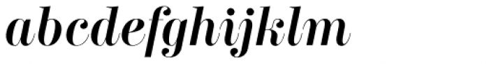 Labernia Titling Demi Bold Italic Font LOWERCASE