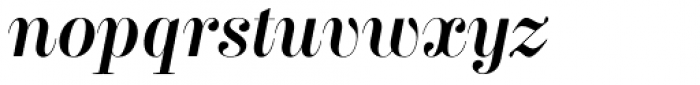 Labernia Titling Demi Bold Italic Font LOWERCASE
