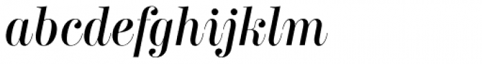 Labernia Titling Regular Italic Font LOWERCASE
