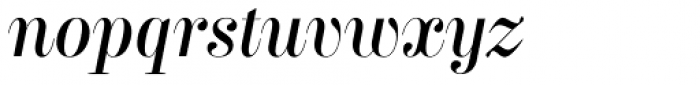 Labernia Titling Regular Italic Font LOWERCASE