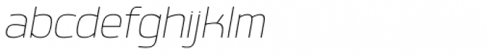 Labrador A Thin Italic Font LOWERCASE