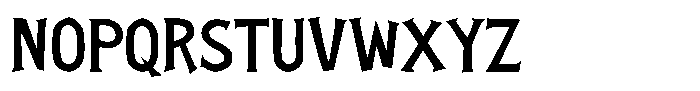 Labujack Regular Font LOWERCASE