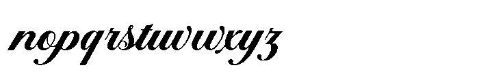 Lacheyard Script Font LOWERCASE
