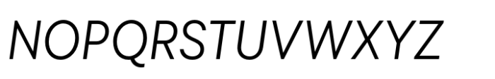 Lader Compact Italic Font UPPERCASE