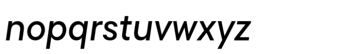 Lader Compact SemiBold Italic Font LOWERCASE