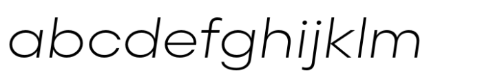 Lader Extended Light Italic FONT