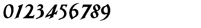 Laderas Bold Italic Font OTHER CHARS