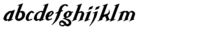 Laderas Bold Italic FONT