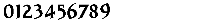 Laderas Bold Font OTHER CHARS