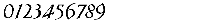 Laderas Italic Font OTHER CHARS