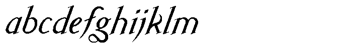 Laderas Italic FONT