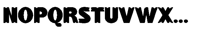 Ladiha Font UPPERCASE