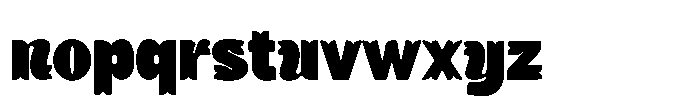 Ladiha Font LOWERCASE