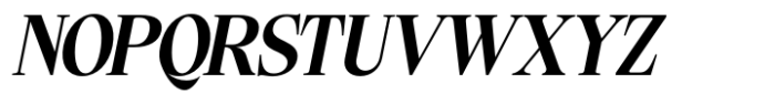 Ladinta Bold Italic Font UPPERCASE
