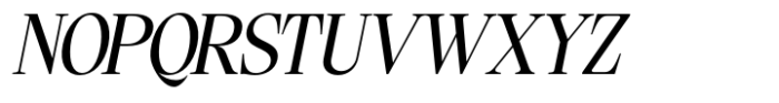 Ladinta Italic Font UPPERCASE