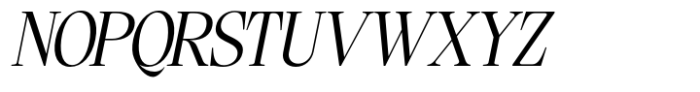 Ladinta Light Italic Font UPPERCASE
