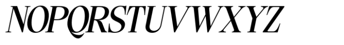 Ladinta Medium Italic Font UPPERCASE