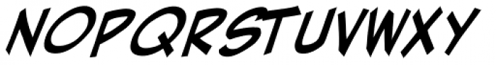 Ladronn Bold Italic Font LOWERCASE