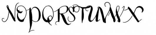 Lady Dodo Font UPPERCASE
