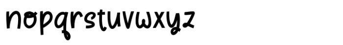 Ladybels Font LOWERCASE