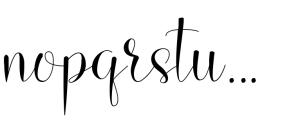 Ladylove Font LOWERCASE