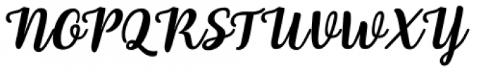 Lafesta Regular Font UPPERCASE