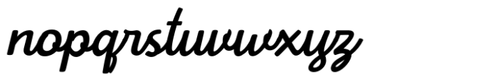 Laftale Italic Font LOWERCASE