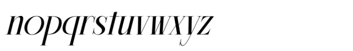 Lagona  Italic Italic Font LOWERCASE